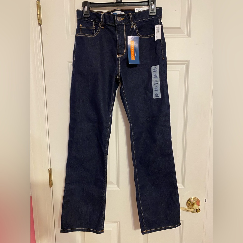 Old Navy boys' size 12 straight leg jeans